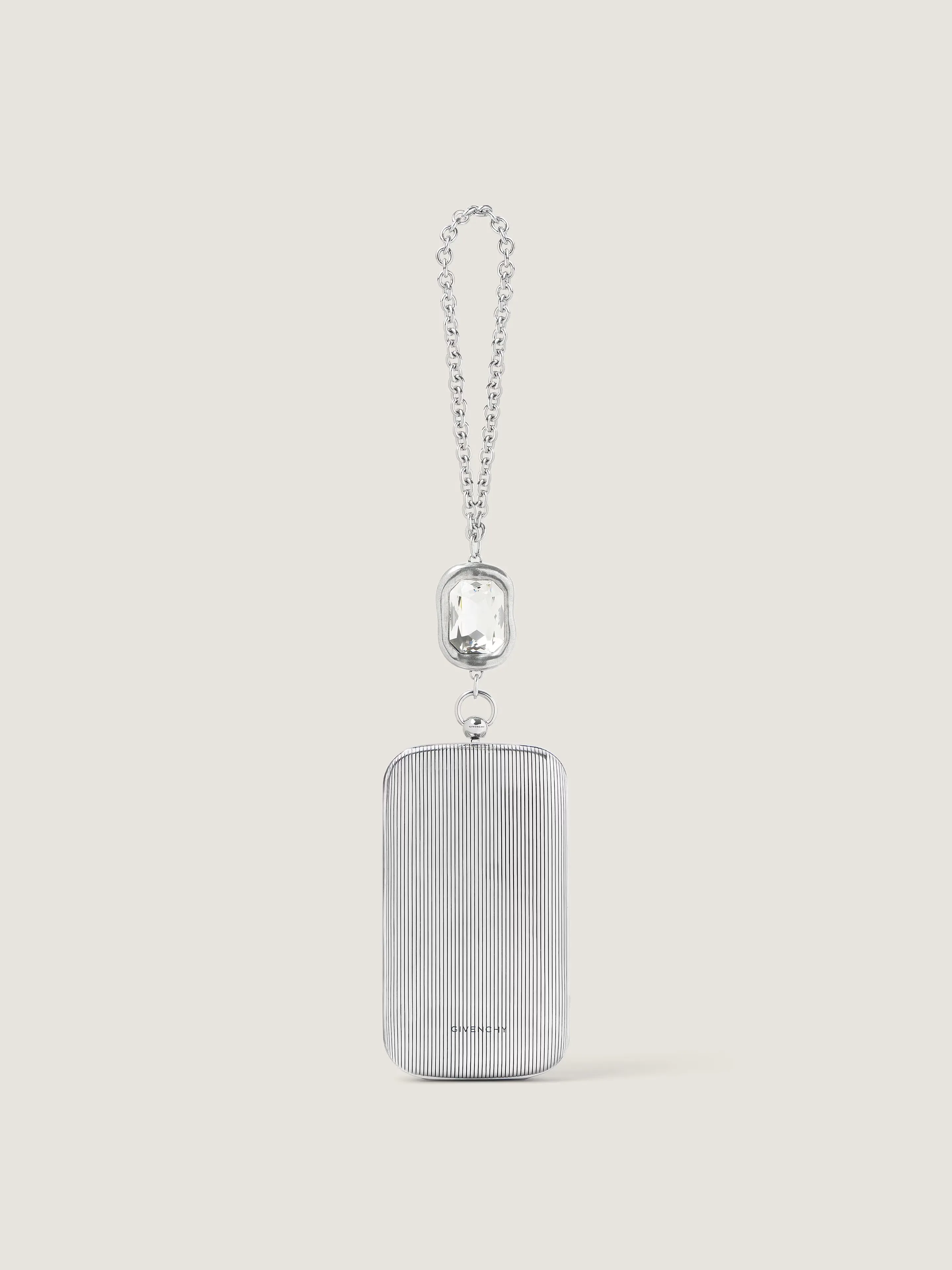 지방시 이브닝 클러치 in metal with crystal jewel BB5150B2BR-040
