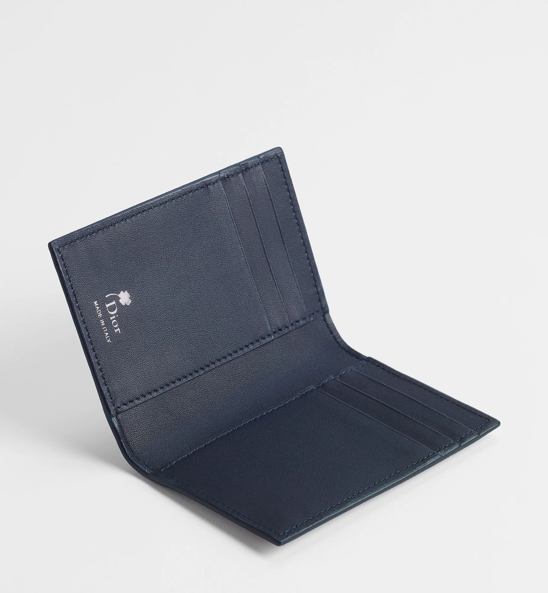 디올 카드 홀더 두 개 폴드 디오리비에라 2ESCH207INT_H058