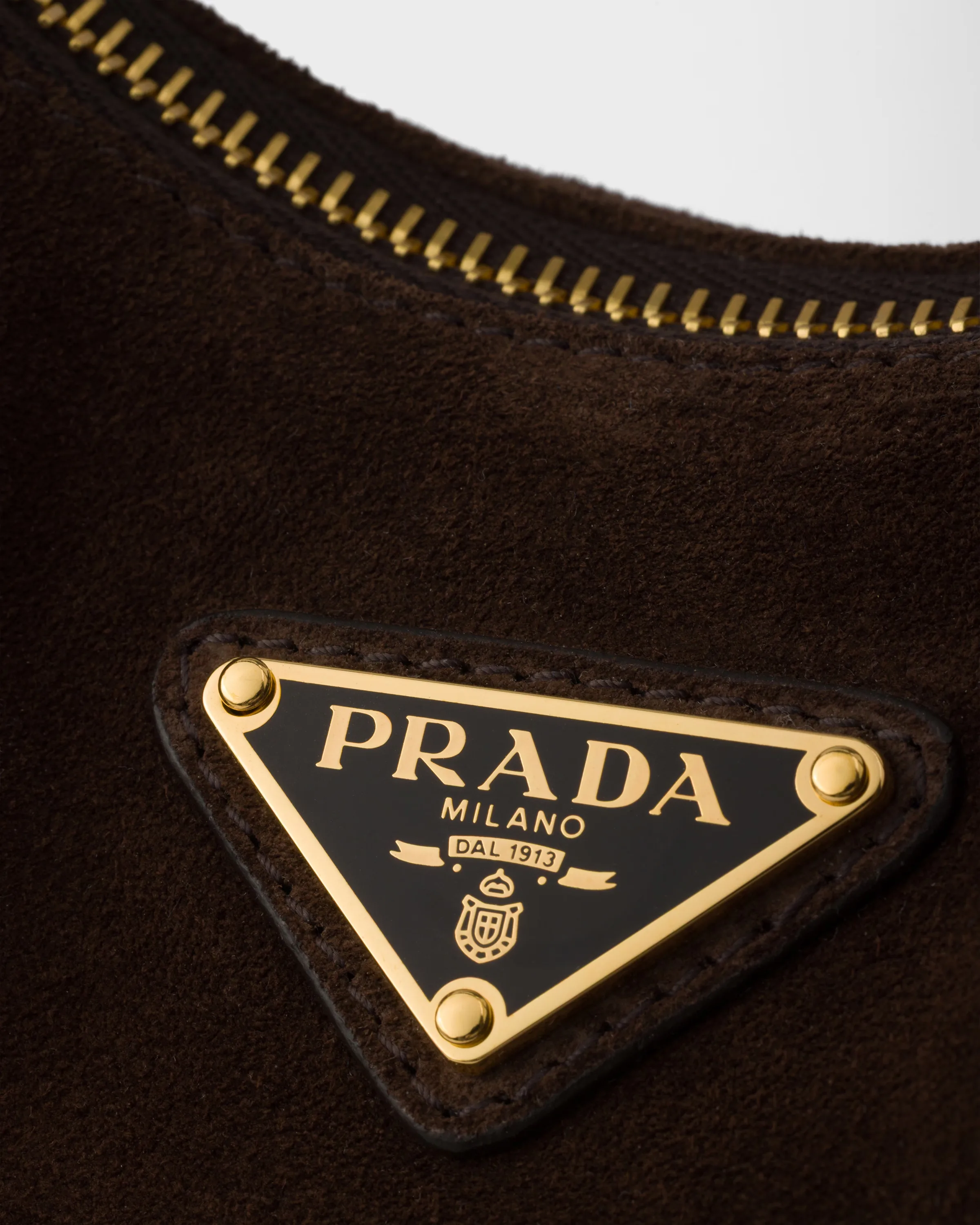 프라다 Prada Aimée 미디엄 스웨이드 숄더백 1BC301_2C4S_F0003_V_LVO