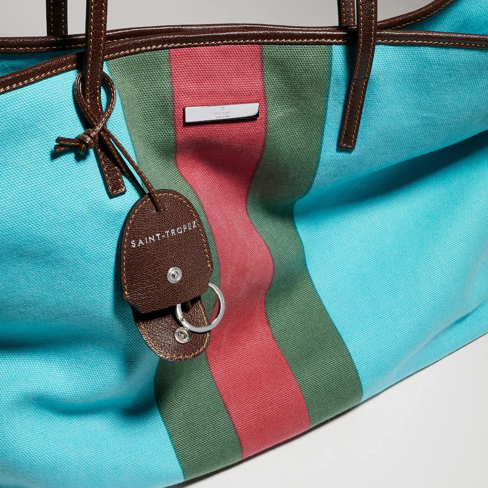 구찌 Gucci Tribeca 'Saint-Tropez' 라지 토트 A0034DFAGAQ8556