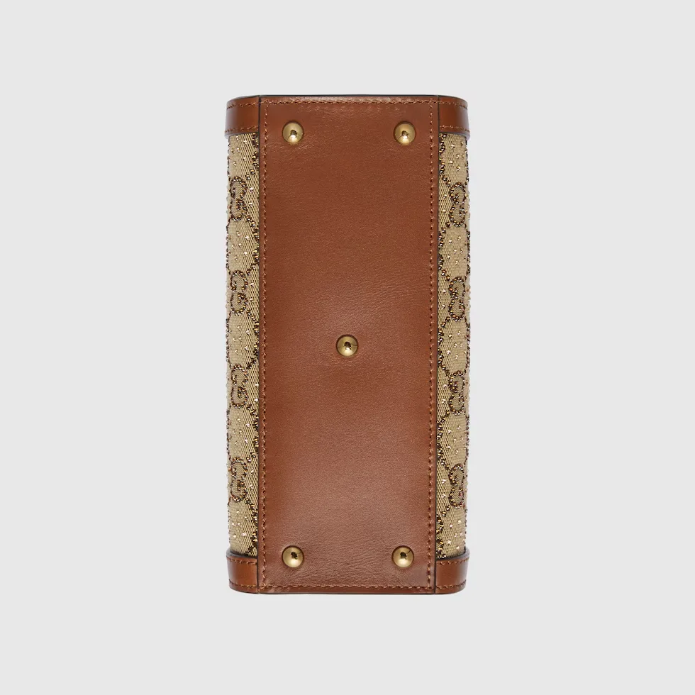 구찌 Gucci Diana 크리스탈 스몰 토트백 70744921HRG2687