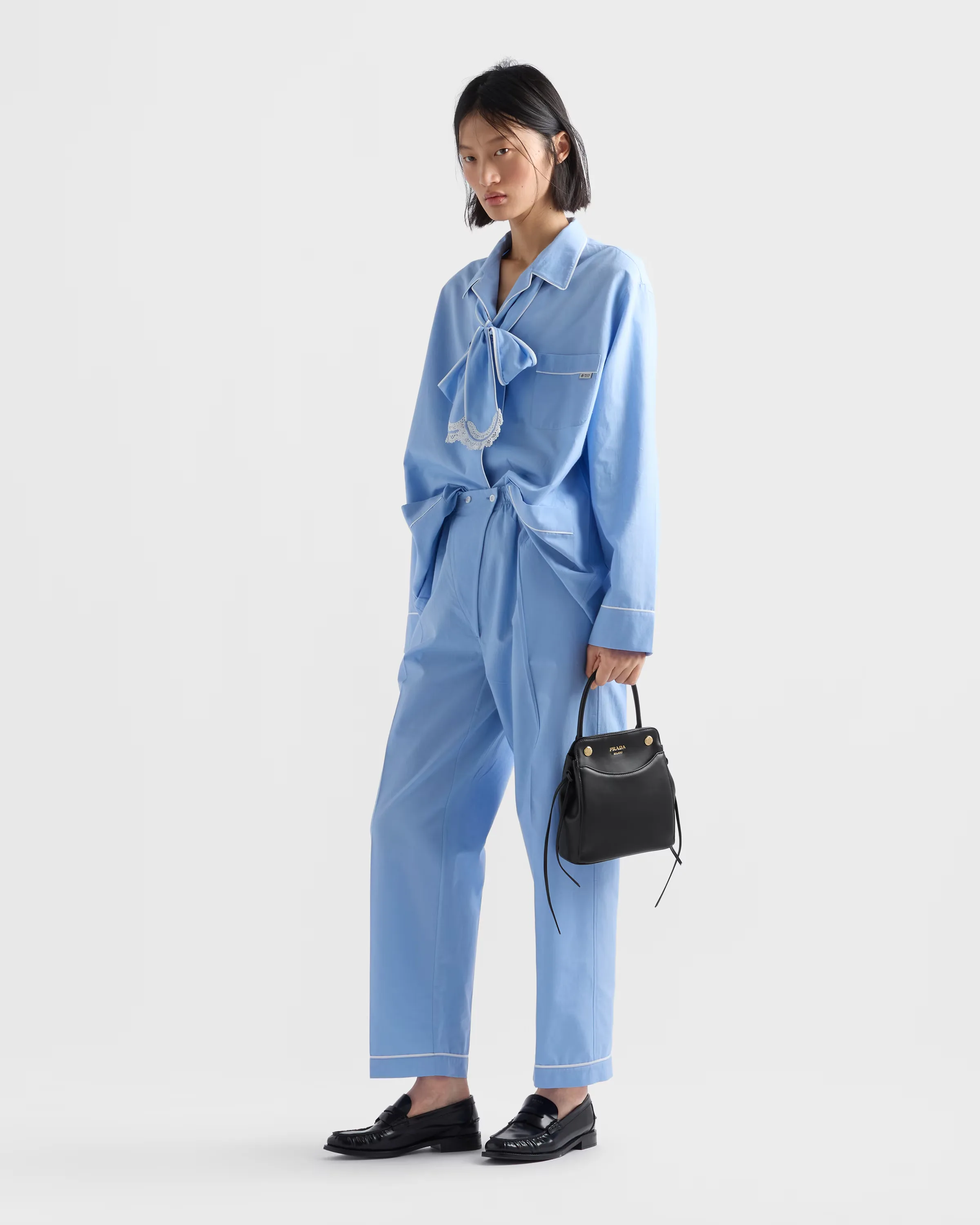 프라다 Prada Carry 미니 레더 핸드백 1BA496_2C6A_F0002_V_OOO