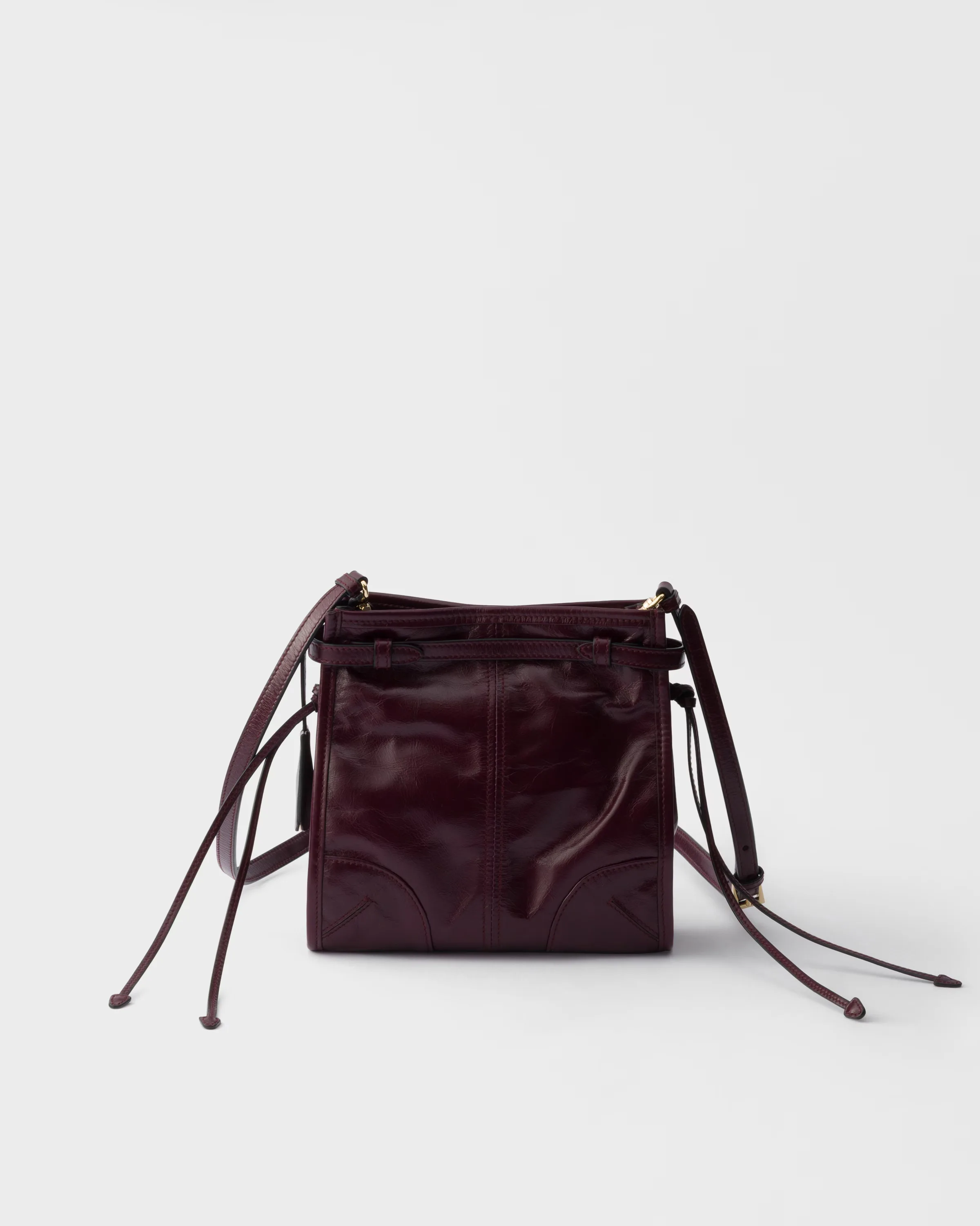 프라다 Prada Bonnie 레더 미니 숄더백 1BH229_2CYR_F0002_V_OOO