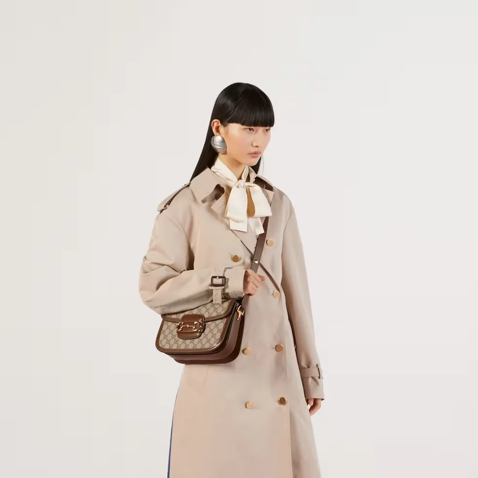 구찌 Gucci Horsebit 1955 미디엄 숄더백 60220492TCG8563