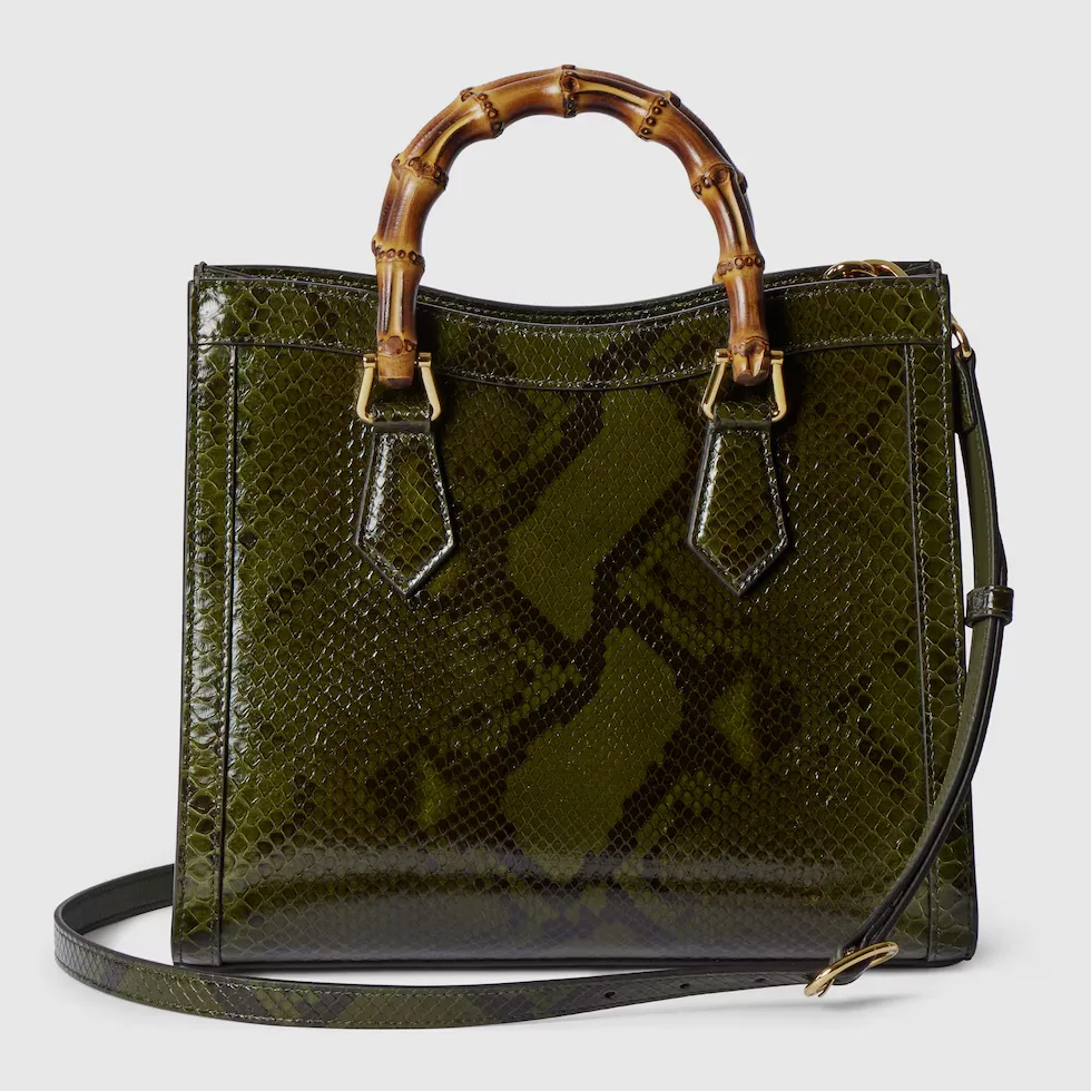 구찌 Gucci Diana 파이톤 미디엄 토트백 853226EKN0G3037