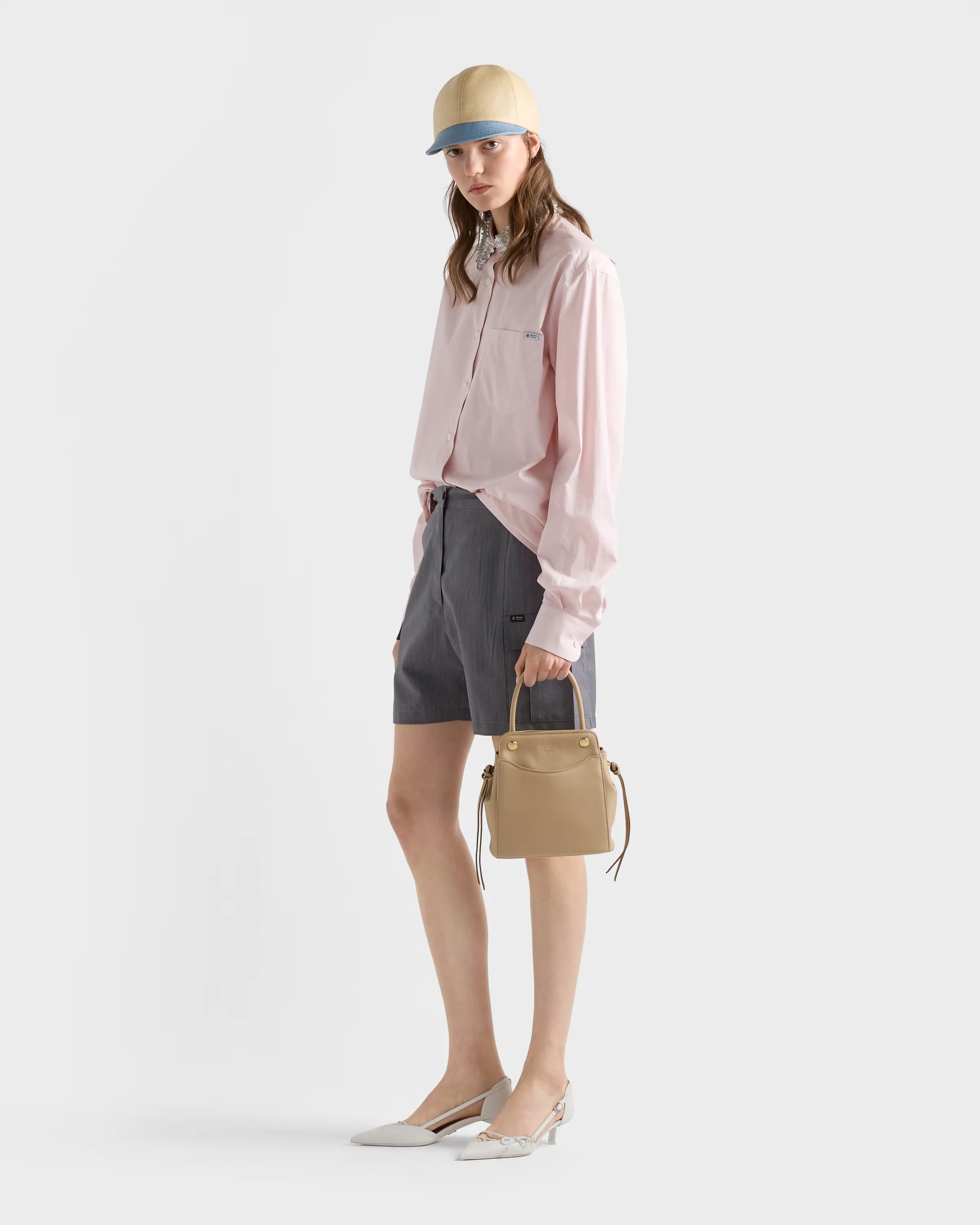 프라다 Prada Carry 미니 레더 핸드백 1BA496_2C6A_F0002_V_OOO
