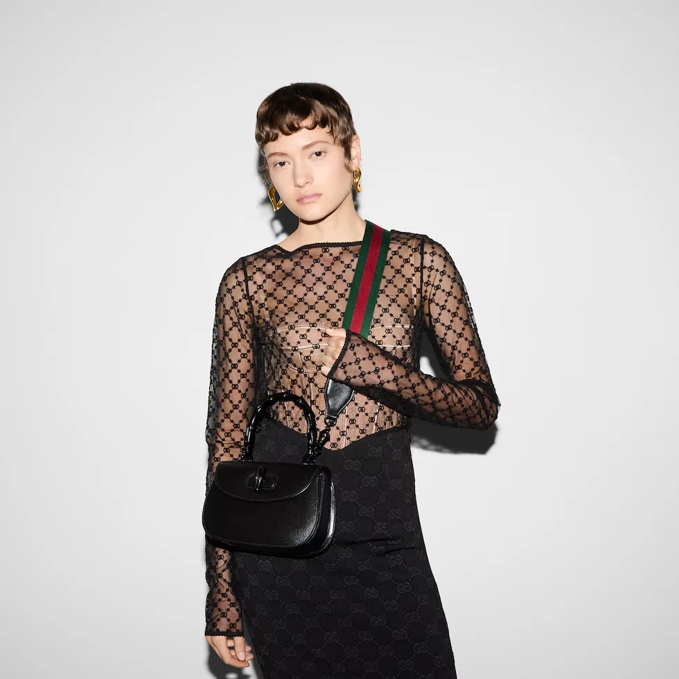 구찌 Gucci Bamboo 1947 스몰 백 67579710ODT1060