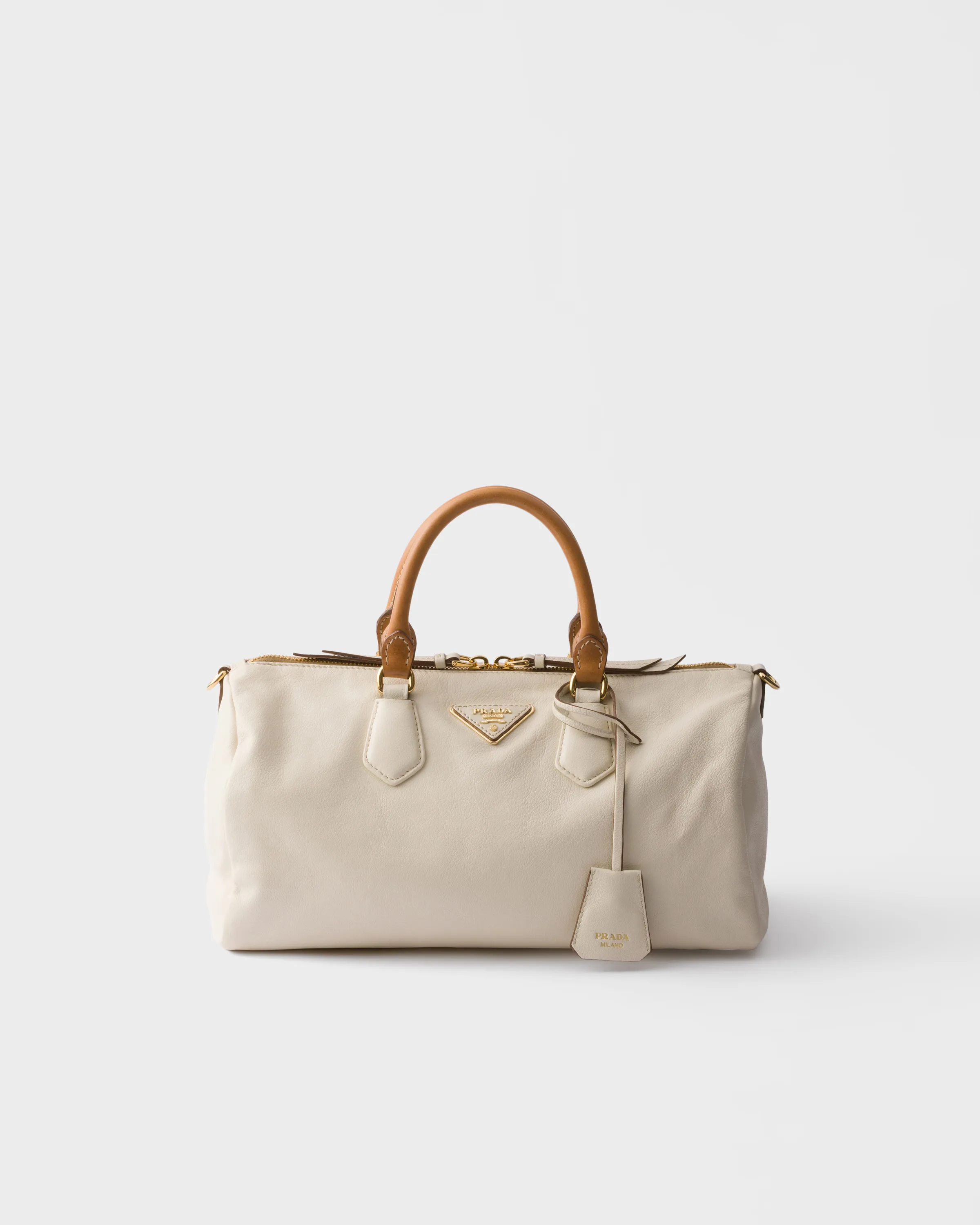 프라다 Prada Evasion 라지 레더 탑핸들백 1BB175_2ZQX_F0009_V_OOO