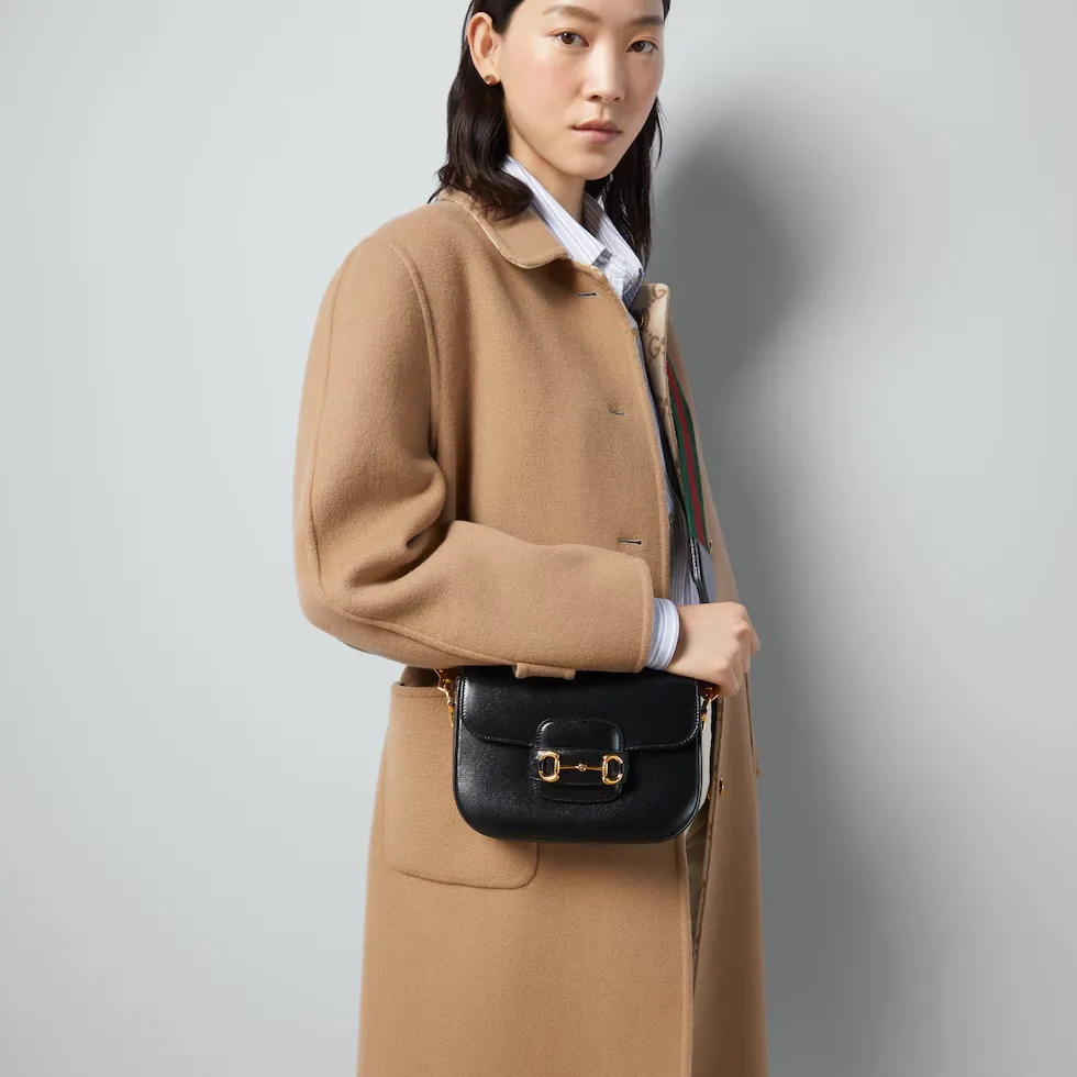 구찌 Gucci Horsebit 1955 스몰 숄더백 65857418YSG1060