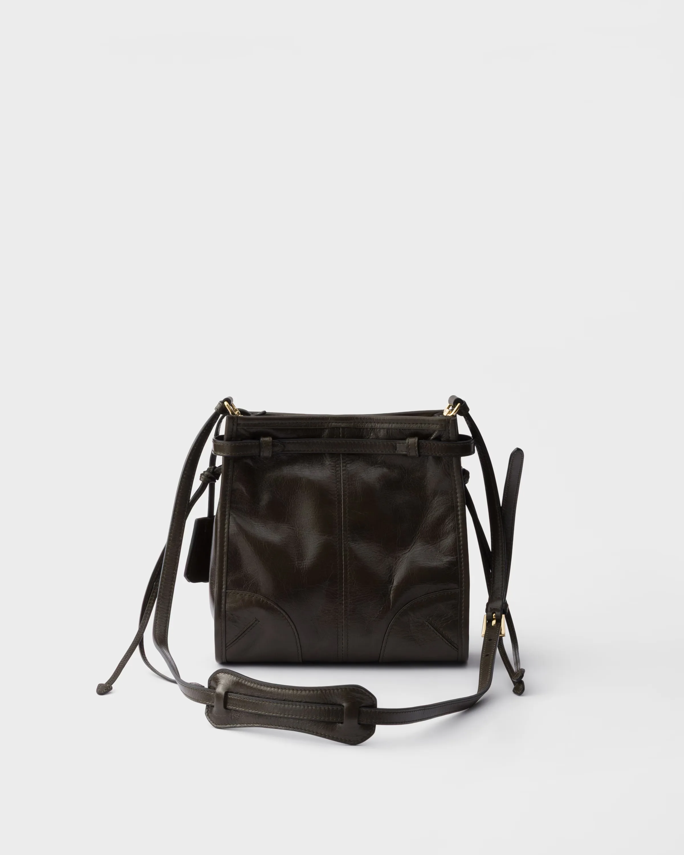 프라다 Prada Bonnie 레더 미니 숄더백 1BH229_2CYR_F0002_V_OOO