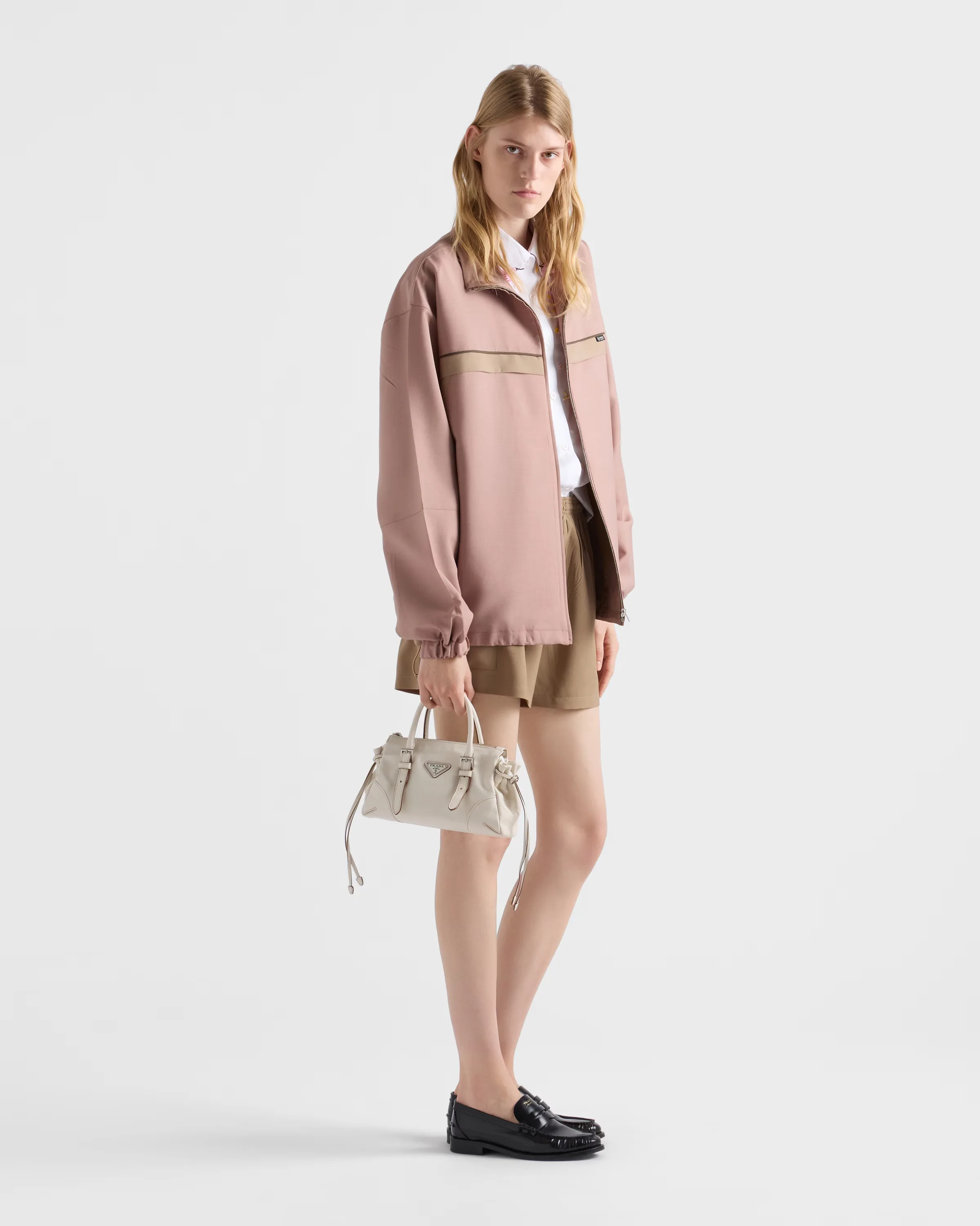 프라다 Prada Karin 스몰 레더 백 1BA499_2ZQX_F0009_V_OOO