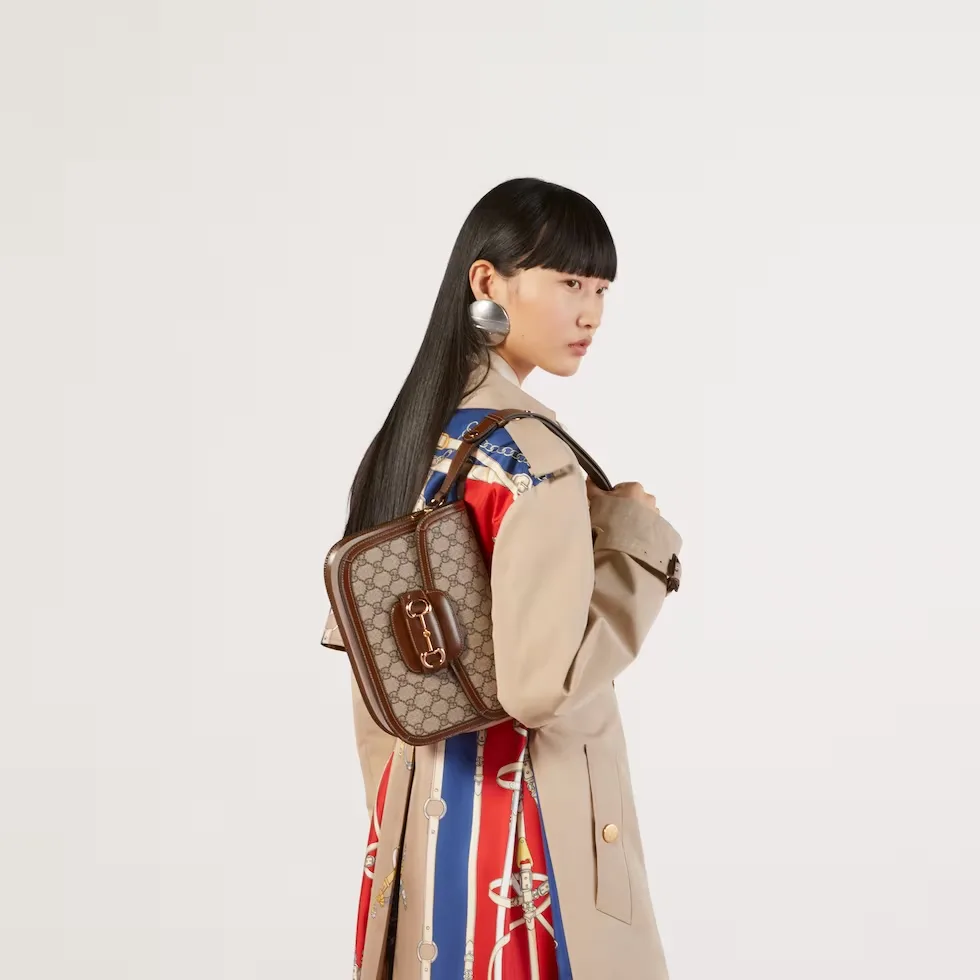 구찌 Gucci Horsebit 1955 미디엄 숄더백 60220492TCG8563
