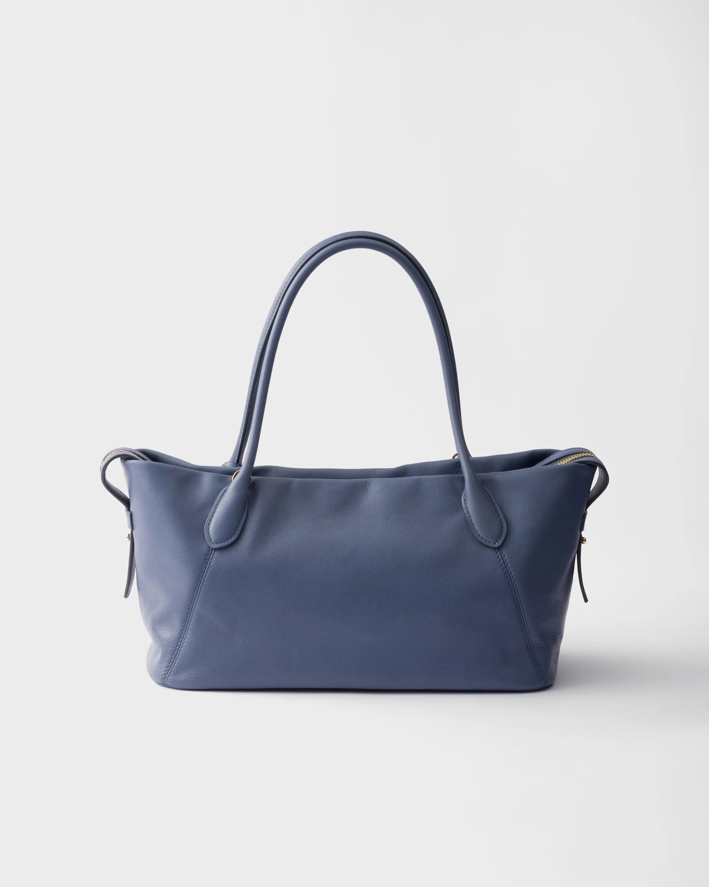 프라다 Prada Ouvert 라지 레더 토트백 1BG661_2HF2_F0036_V_OOO