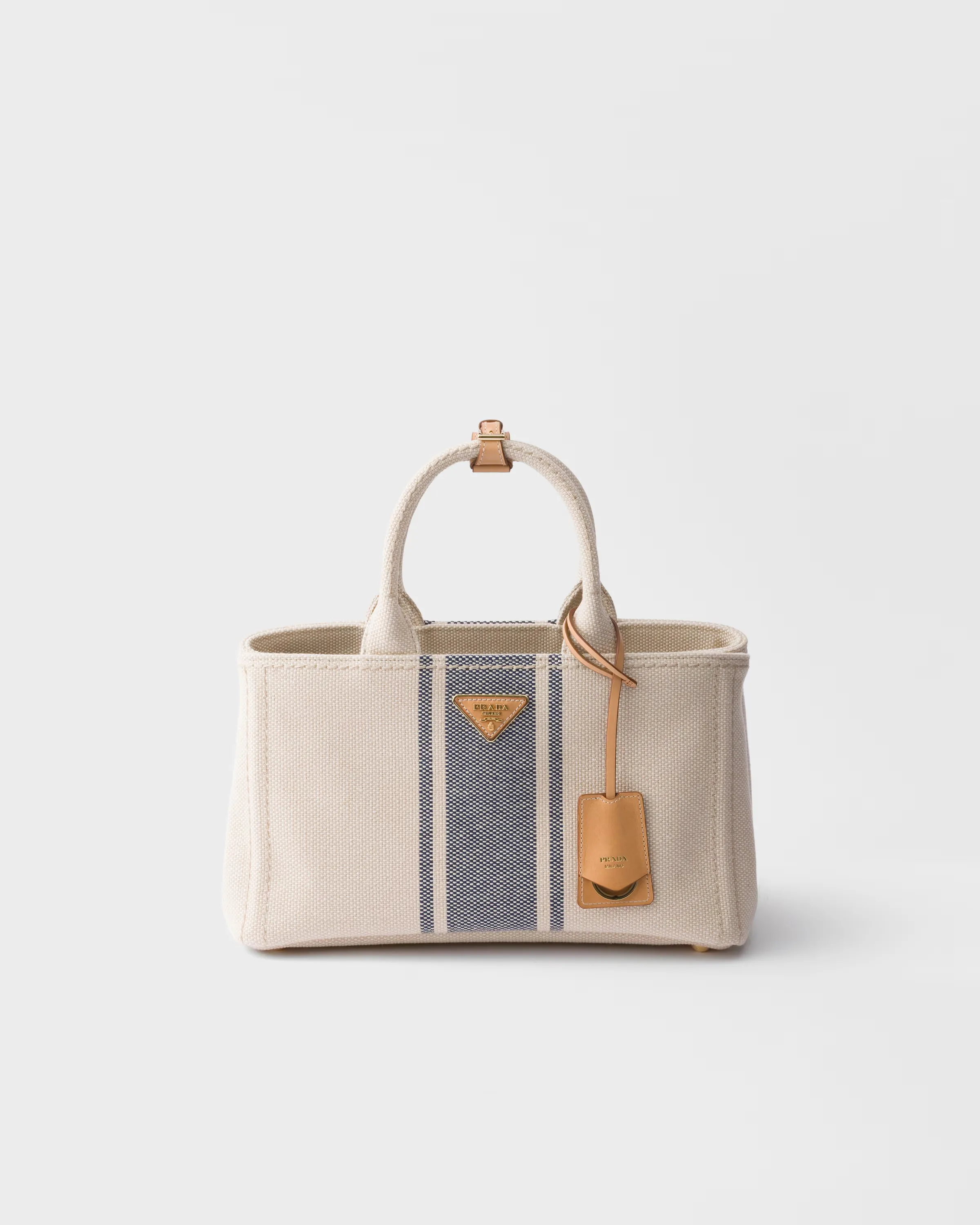 프라다 Prada Jardinière 라지 코튼 캔버스 백 1BG554_2ZQG_F0Z12_V_9YM