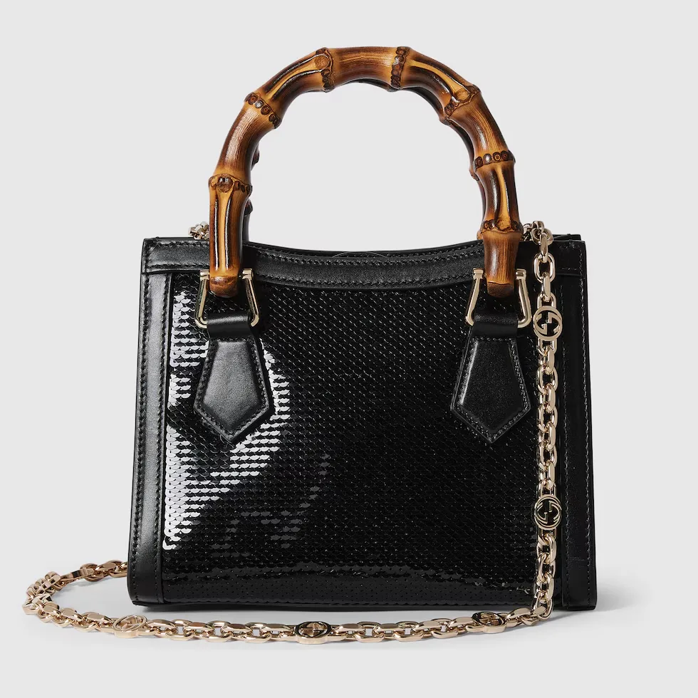 구찌 Gucci Diana 엠브로이더리 스몰 토트백 675800FAFEP1000