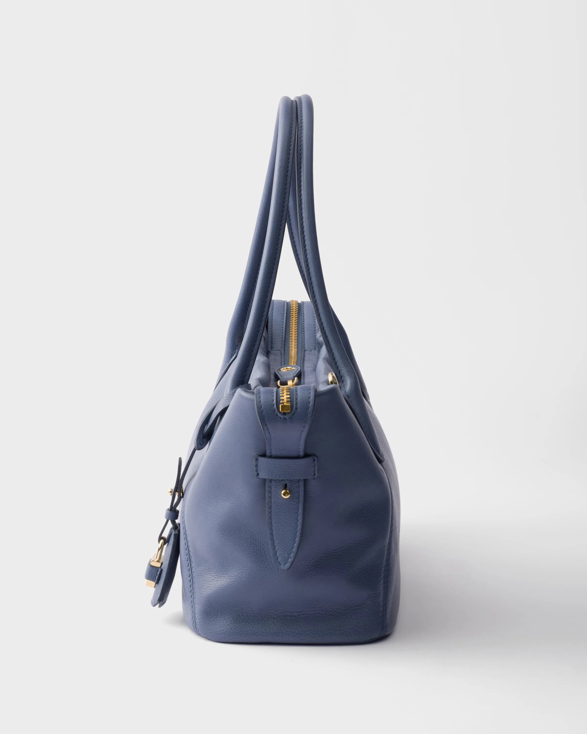 프라다 Prada Ouvert 라지 레더 토트백 1BG661_2HF2_F0036_V_OOO