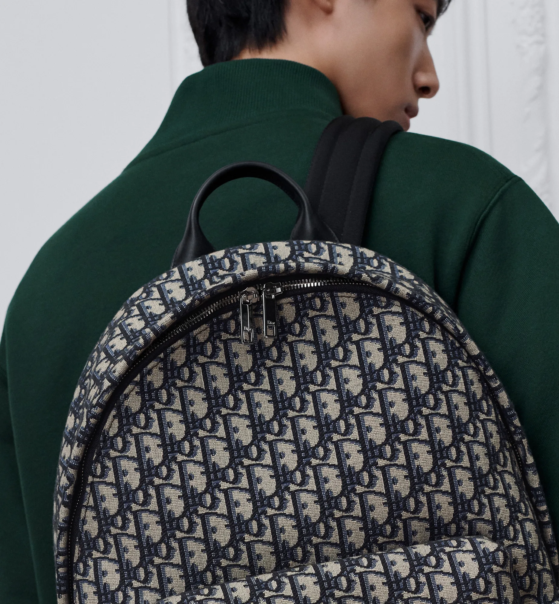 디올 Dior Jett 지퍼 백팩 1DBBA270YUS_H03E