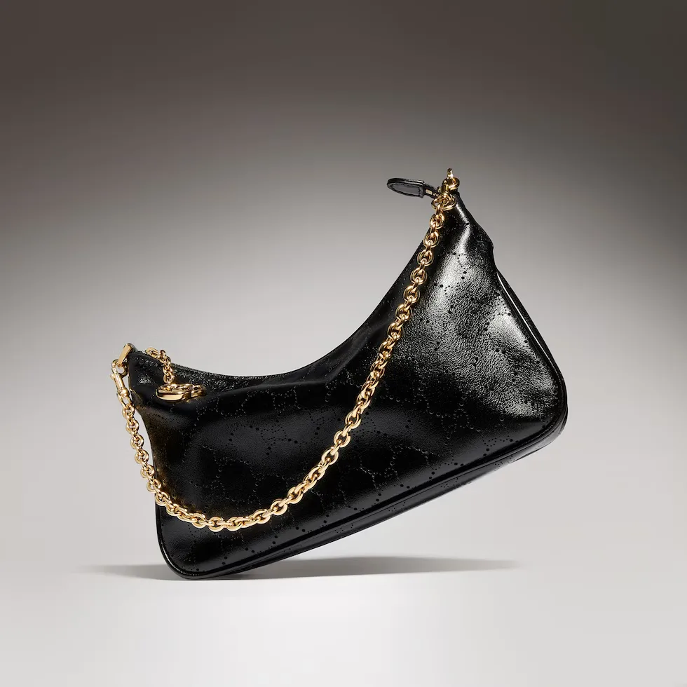 구찌 Lady Lunetta Chain 스몰 숄더백 A0034BAAHC31000