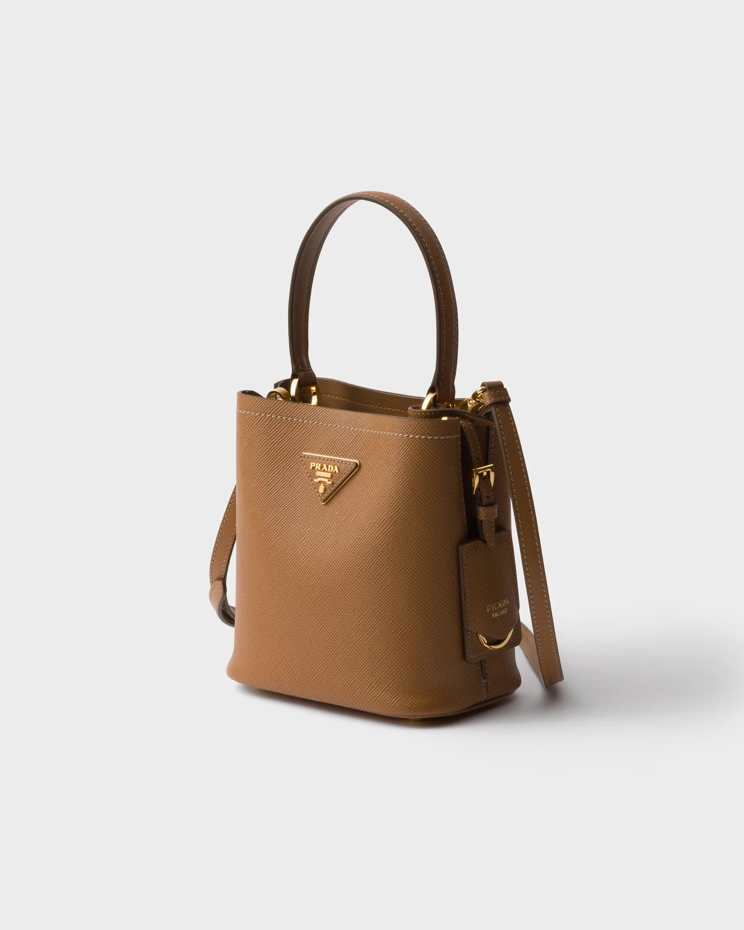프라다 Prada Panier 미니 사피아노 레더 백 1BA217_2ERX_F03BH_V_OOD