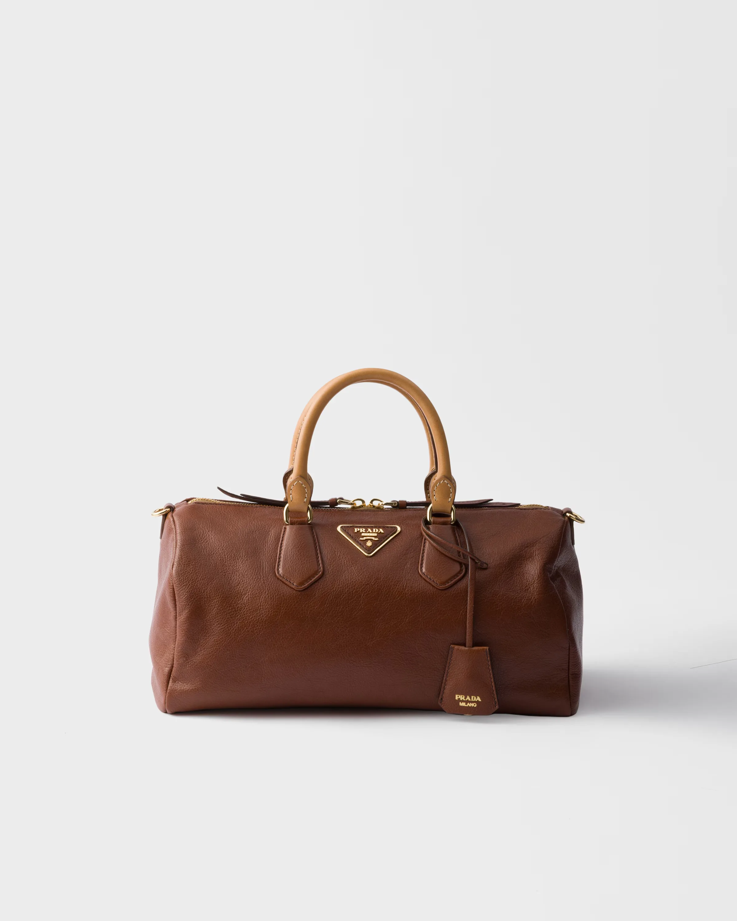 프라다 Prada Evasion 라지 레더 탑핸들백 1BB175_2ZQX_F0009_V_OOO