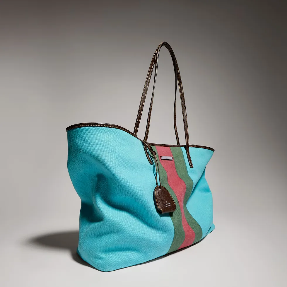 구찌 Gucci Tribeca 'Saint-Tropez' 라지 토트 A0034DFAGAQ8556