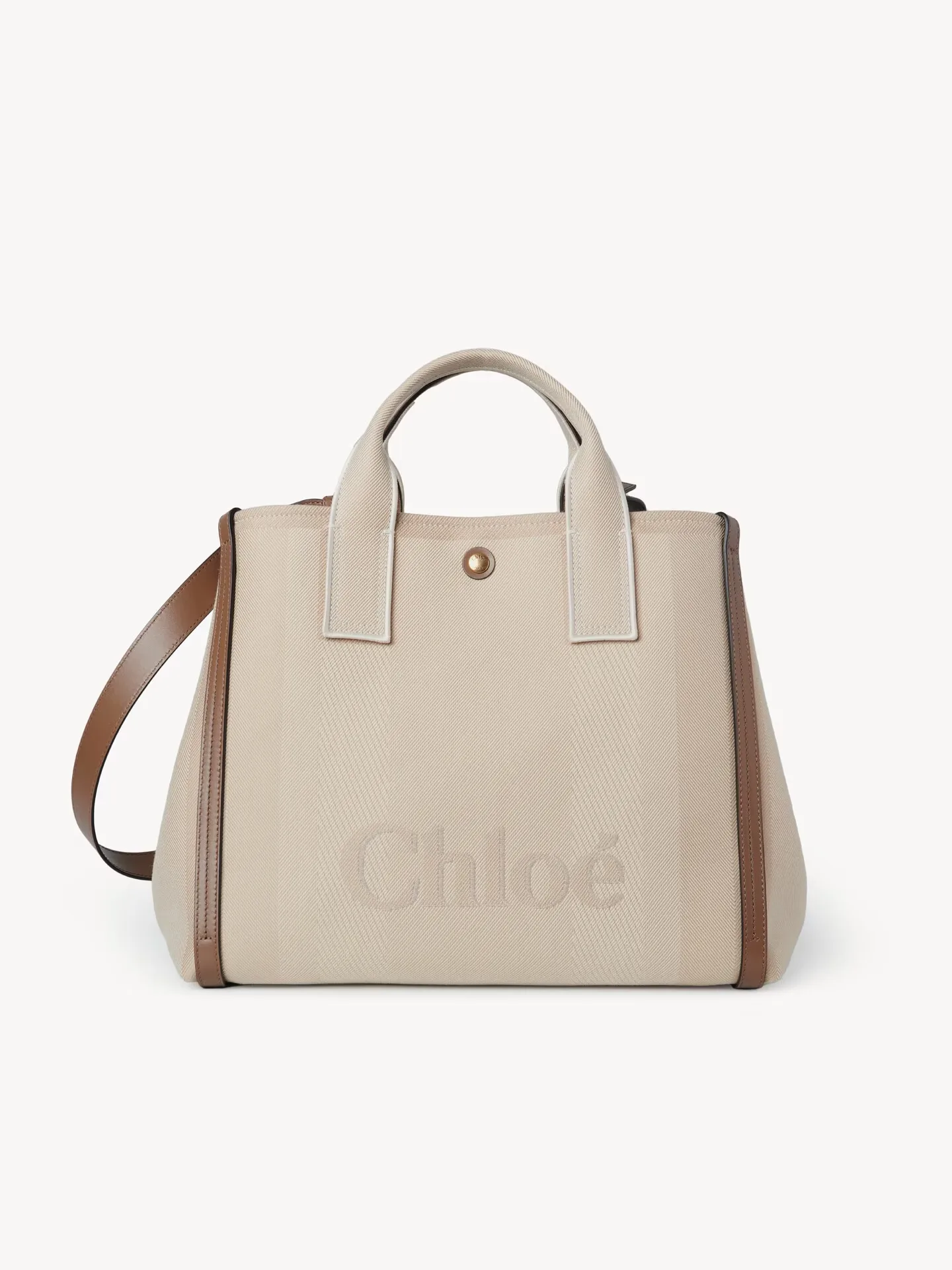 끌로에 끌로에 캐리 토트백 캔버스 CHC25SS910O6523N