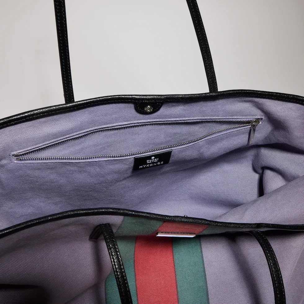 구찌 Gucci Tribeca 'Mykonos' 라지 토트 A0034DFAGAR8557