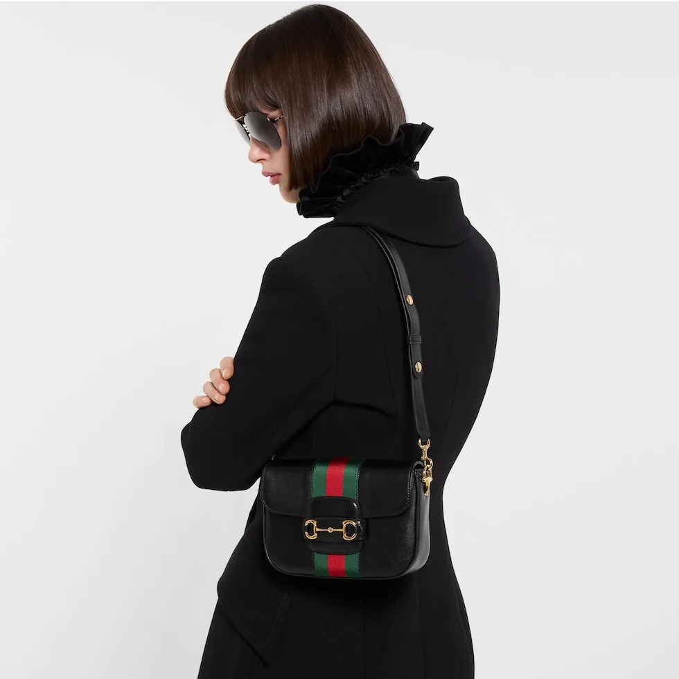구찌 Gucci Horsebit 1955 스몰 숄더백 866762AAGIQ1053
