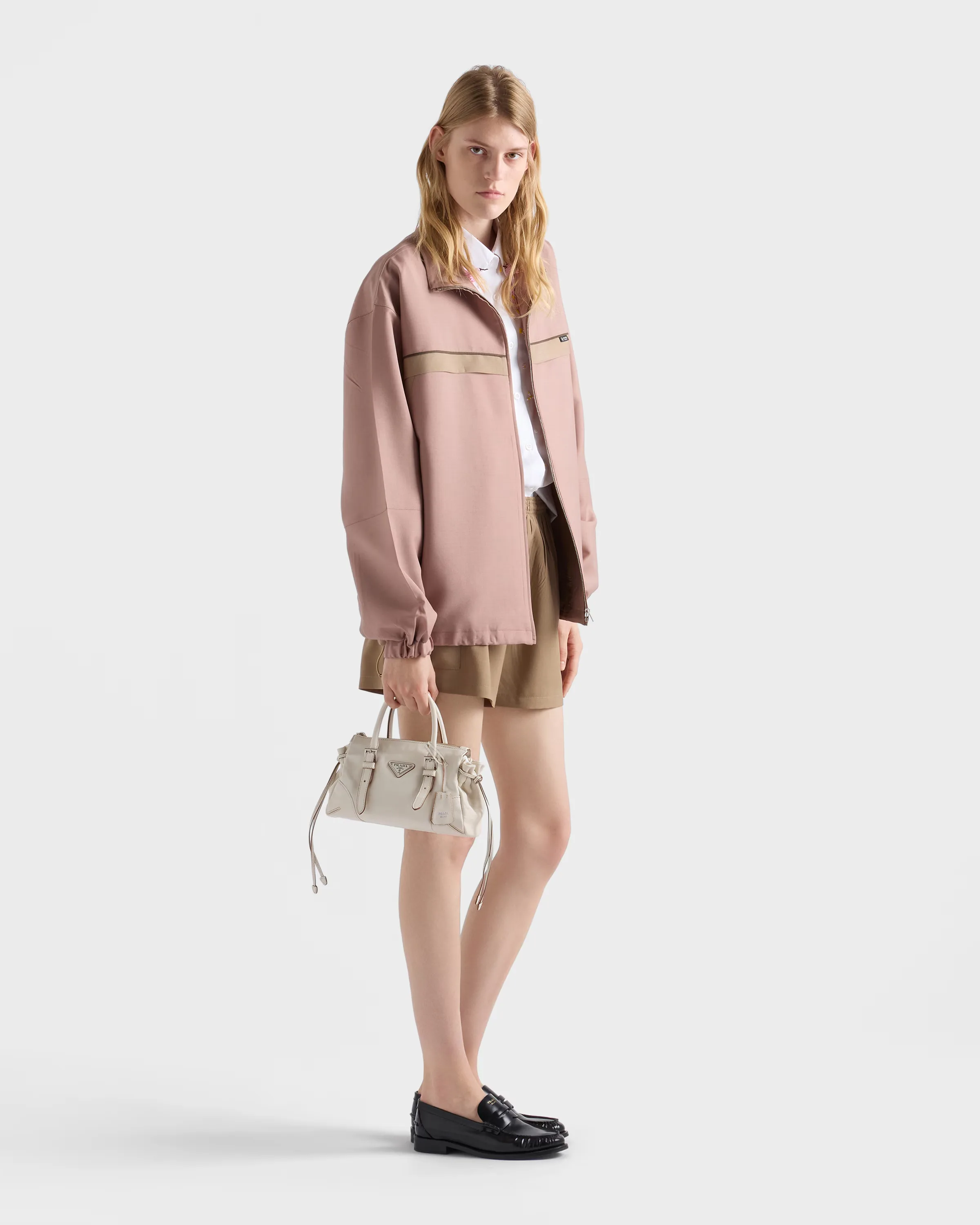 프라다 Prada Karin 스몰 레더 백 1BA499_2ZQX_F0009_V_OOO