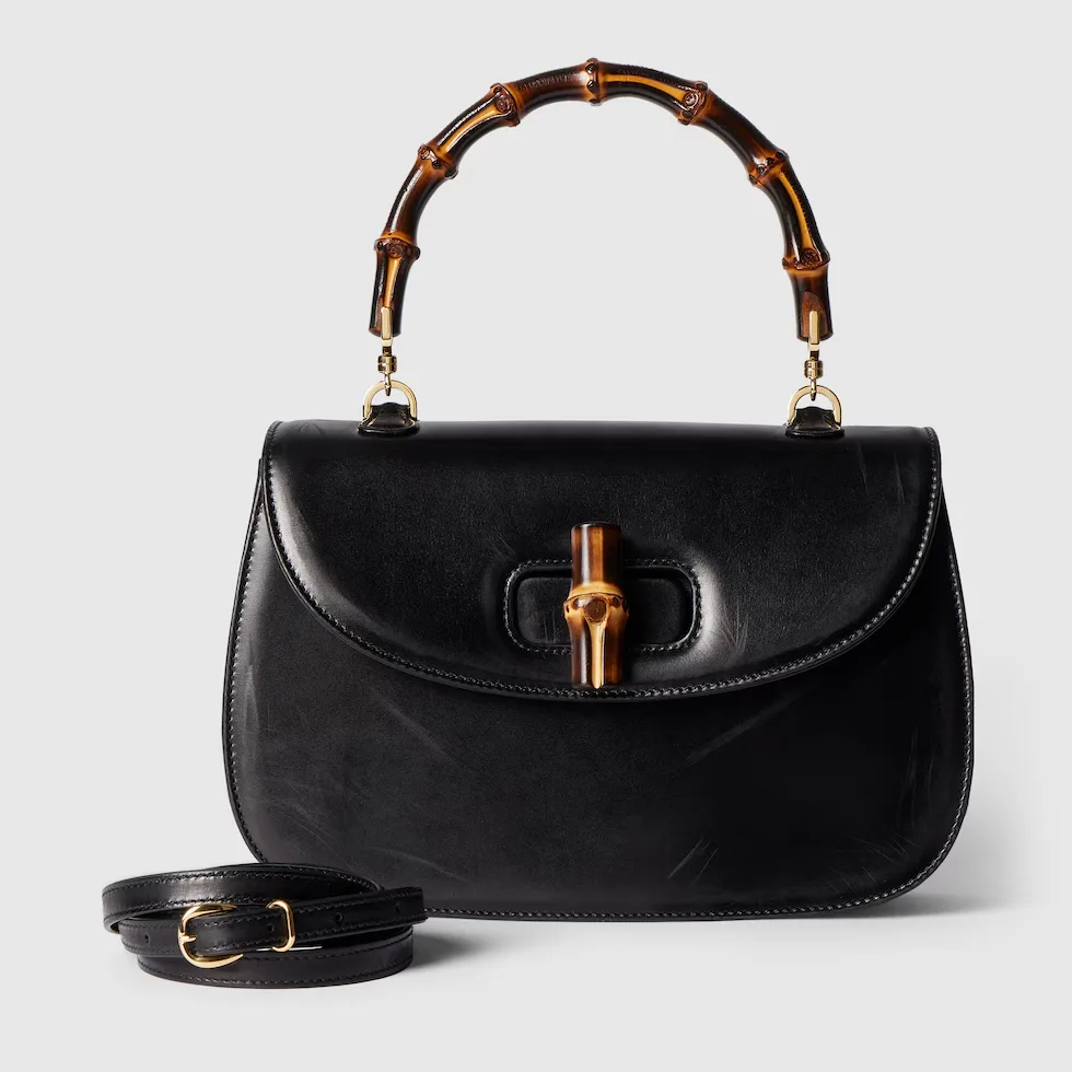구찌 Gucci Bamboo 1947 미디엄 백 863164AAGDL1096