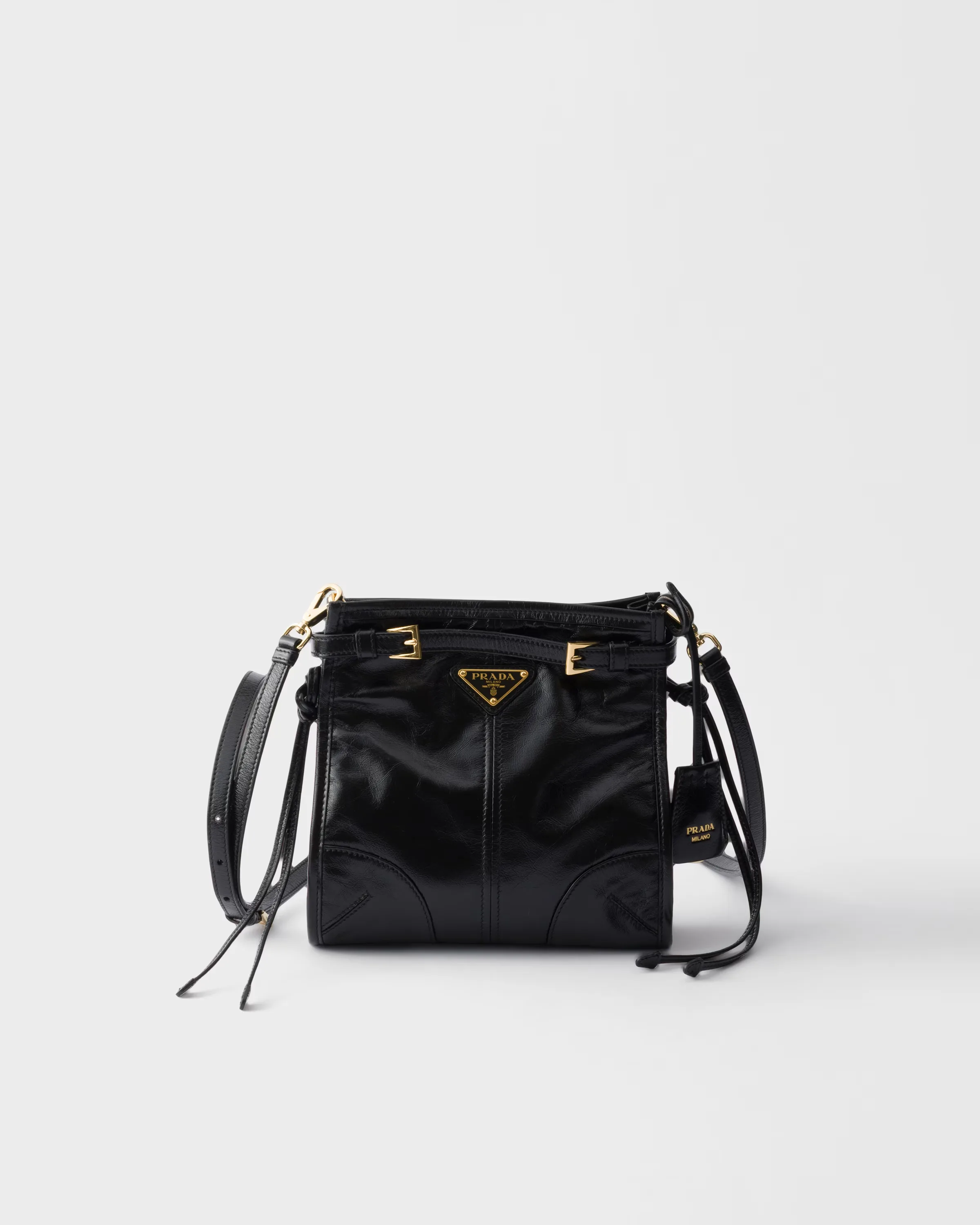 프라다 Prada Bonnie 레더 미니 숄더백 1BH229_2CYR_F0002_V_OOO